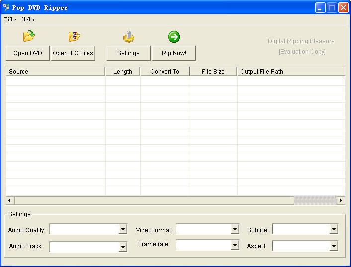 Pop DVD Ripper