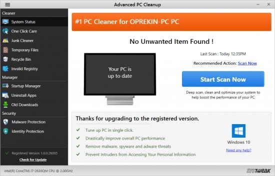 AdvancedPCCleanup,系统清理.